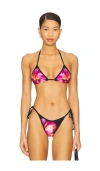 L*space Lspace Triangle Bikini Top In Multi