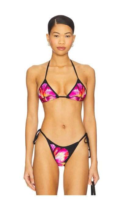L*space Lspace Triangle Bikini Top In Multi