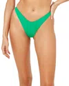 L*space Low Tide Bitsy Bikini Bottom In Green