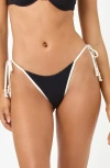 L*space Lspace Lucia Bitsy Bikini Bottoms In Black