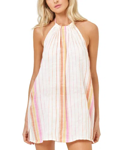 L*SPACE L*SPACE LYDIA LINEN-BLEND COVER-UP
