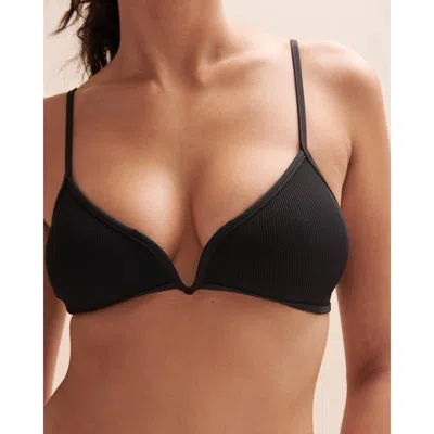 L*space Macey Bralette Bikini Top In Black