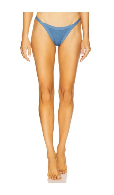 L*space Mackenzie Bikini Bottom In Blue