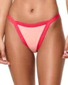 L*space Mackenzie Bikini Bottom In Fresh Squeezed Pout In Multi
