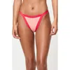 L*space Lspace Mackenzie Full Bikini Bottoms In Pink