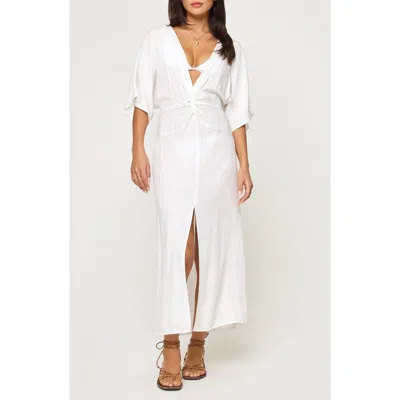 L*space Lspace Madison Cover-up Midi Dress In Cream