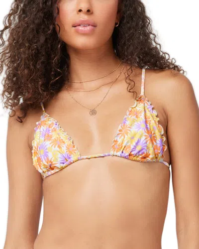 L*space Maggie Bikini Top In Yellow