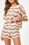 L*space Make Waves Top In Del Mar Stripe