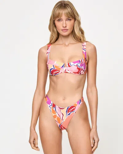 L*space Mako Bikini Top In Pink