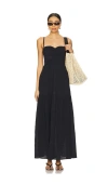 L*space Mallorca Dress In 黑色