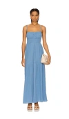 L*space Calla Midi Dress In Blue