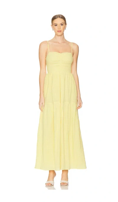 L*space Mallorca Dress In Lemon