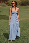L*space Mallorca Midi Dress In Blue