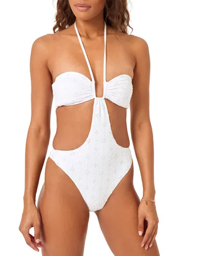 L*space Marina Bitsy One-piece In White