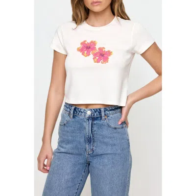 L*space Lspace Merci Baby T-shirt In White
