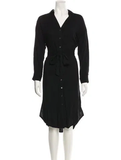 Pre-owned L*space Midi Length Dress In Black