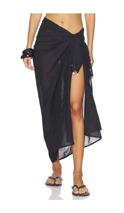 L*space Mika Sarong In Black