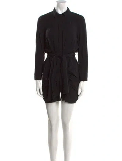 Pre-owned L*space Mini Dress In Black