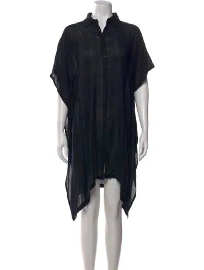 Pre-owned L*space Mini Dress In Black