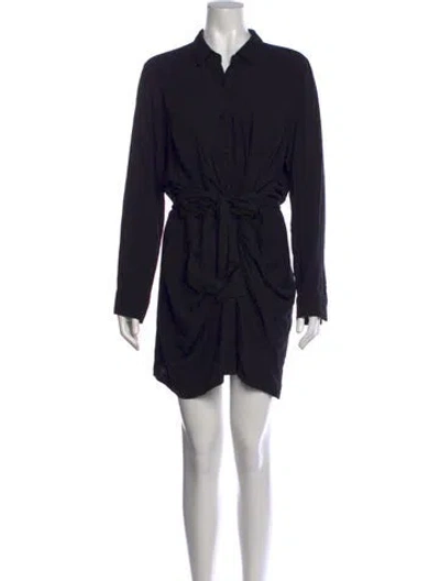 Pre-owned L*space Mini Dress In Black