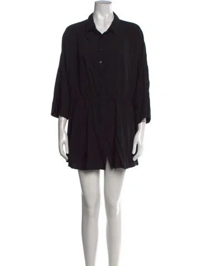 Pre-owned L*space Mini Dress In Black