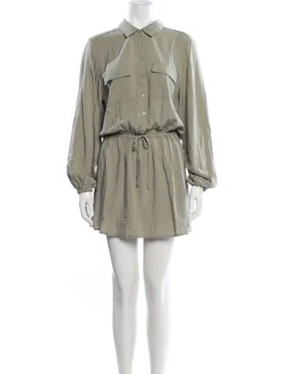 Pre-owned L*space Mini Dress In Neutral