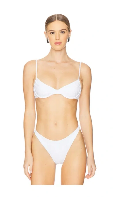 L*space Missy Bikini Top In White