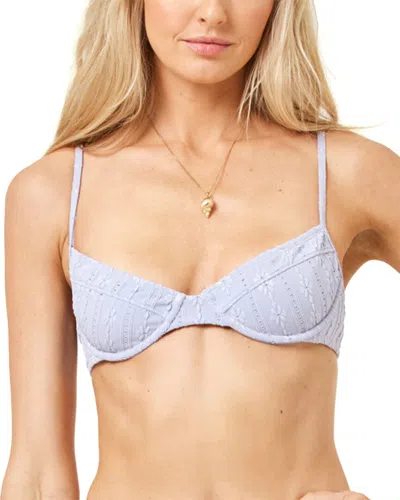 L*space Lspace Missy Underwire Bikini Top In Purple