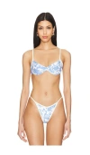 L*space Missy Underwire Bikini Top In Sunshine Express