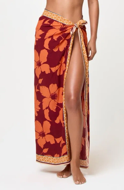 L*space Lspace Momi Scarf In Cocobolo