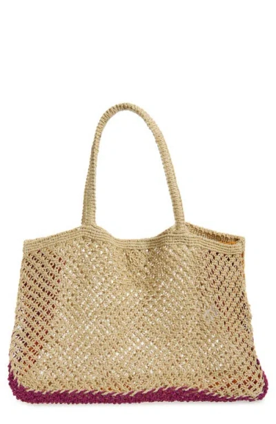 L*space Lspace Moonlight Woven Jute Tote