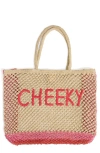 L*space Lspace Moonlight Woven Jute Tote