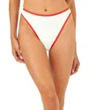 L*space Nora Bitsy Bikini Bottoms In White