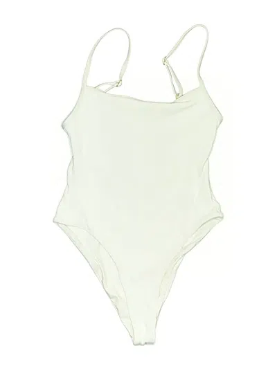 Pre-owned L*space One Piece Swimsuit In Ivory