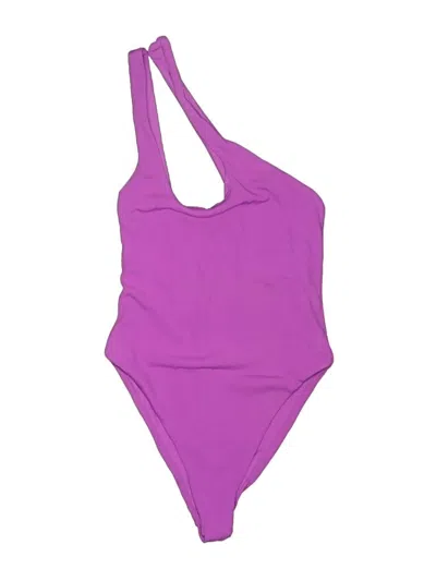 Pre-owned L*space One Piece Swimsuit In Purple
