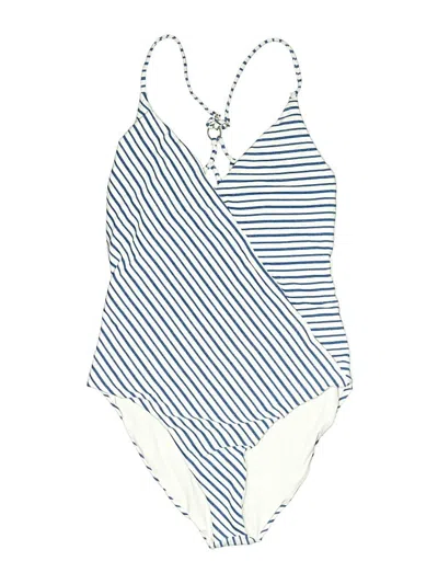 Pre-owned L*space One Piece Swimsuit In White