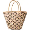 L*space Lspace Palma Nights Jute Tote In Black