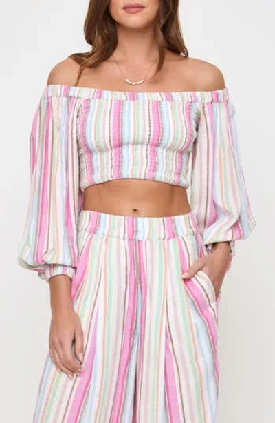 L*space Lspace Palma Off-the-shoulder Top