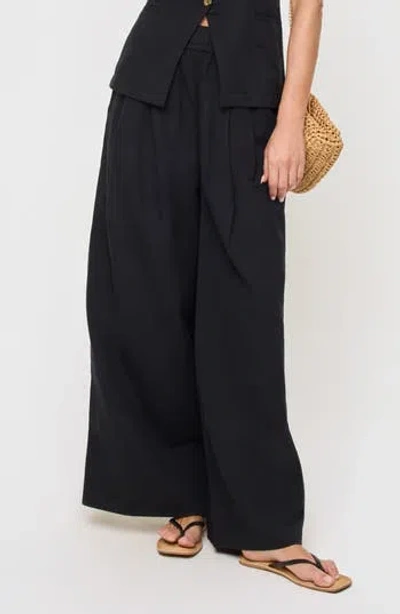 L*space Lspace Palma Wide Leg Pants In Black