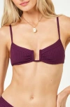L*space Lspace Peyton Bikini Top
