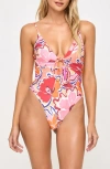 L*space Lspace Piper Classic Keyhole One-piece Swimsuit