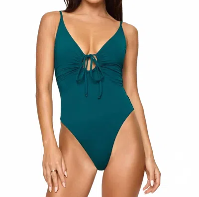 L*space Piper One Piece In Deep Teal In Green