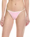 L*space Lspace Pixie Bitsy Bikini Bottoms In Pink