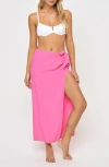 L*space Lspace Portela Cover-up Sarong In Pink