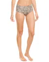 L*space Animal Instinct Shimmer Portia Bottom In Zebra Print