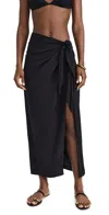 L*space Portola Sarong Black In Black