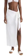 L*space Portola Sarong Cream In Cream