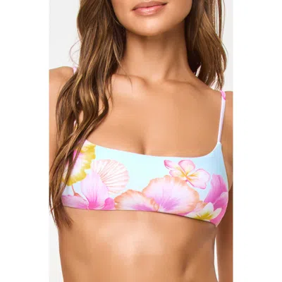 L*space Lspace Presley Rib Bikini Top In Multi