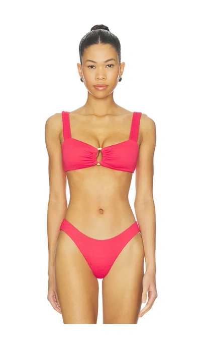 L*space Pucker Willow Top In Pink