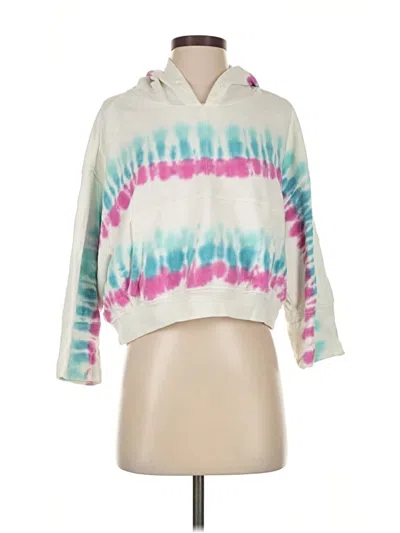 Pre-owned L*space Pullover Hoodie In White